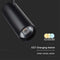 V-TAC VT-47050-B LED Tracklights - COB Tracklights - IP20 - Zwart - 40 Watt - 3150 Lumen - 3IN1