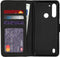 iMoshion Hoesje Geschikt voor Motorola Moto G8 Power Lite Hoesje Met Pasjeshouder - iMoshion Luxe Bookcase - Zwart