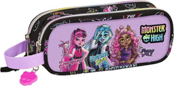 Monster High Pennenetui Met 2 Vakken Monster High Creep Zwart 21 X 8 X 6 Cm