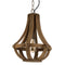 EGLO Kinross - Hanglamp - E27 - H 110 x Ø 31 cm - Bruin