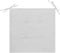vidaXL - Tuinstoelkussens - 2 - st - 50x50x3 - cm - stof - grijs