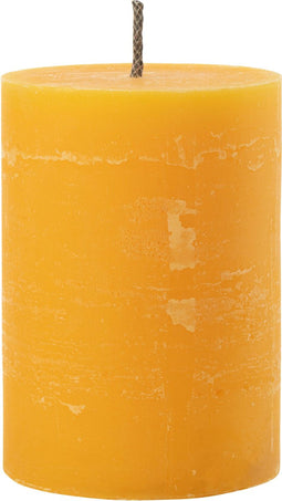 J-Line buitenkaars Pilaar Paraffine - geel - medium - 95U