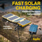 Aqiila Powerbird BS10 - Powerbank - 10.000 mAh - 4 zonnepanelen - Geel
