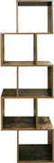 VDD Yoep - Vakkenkast roomdivider - 5 vakken - vintage walnoot bruin