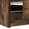 vidaXL - Tv-meubel - 100x35x54 - cm - bewerkt - hout - gerookt - eikenkleurig