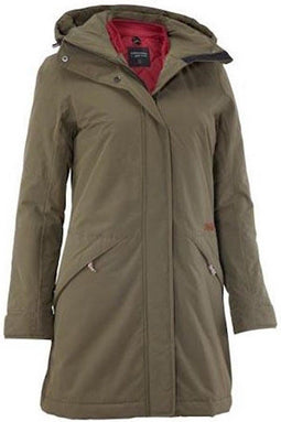 Peak Performance - Wmns Edda Jacket - Groene Parka - XL - Groen