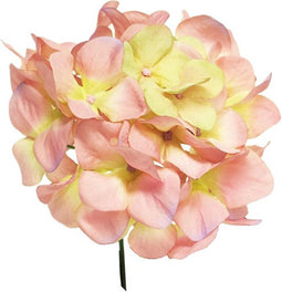 Nova Nature Zijden Kunstbloemen Hydrangea Hortensia Verenia Roze 27 cm