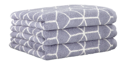 Villeroy & Boch Carre - Handdoeken - 50 x 100 cm - Tempest Cashmere - Set van 3