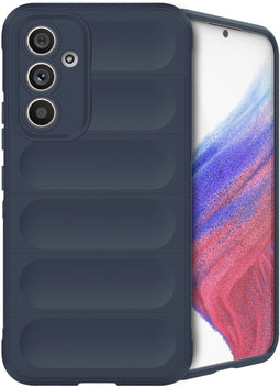imoshion Hoesje - Geschikt voor Samsung Galaxy A54 (5G) - EasyGrip Backcover - Donkerblauw