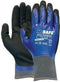 OXXA Full-Nitrile 14-650 handschoen XL Oxxa - Blauw/zwart - Nitril/Nylon - Gebreid manchet - EN 388:2016