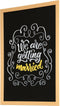 Securit Krijtbord - 80x60cm - woody