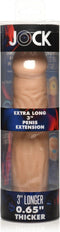 JOCK Extra Lange Penis Sleeve 22,5 cm - Beige