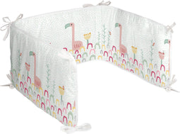 Wiegbeschermer HappyFriday Moshi Moshi Hola Multicolour 210 x 40 cm