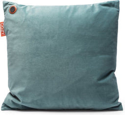 Cozy Una - Draadloos warmtekussen - Infrarood 45x45 cm - Velvet blauw-groen