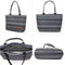 Multifunctionele Geïsoleerde Dames Tas - Waterbestendig en Ruim - Perfect voor Werk, Reizen, School, Strand