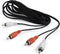 Gembird CCA-2R2R-7.5M audio kabel 7,5 meter 2 x RCA Zwart