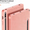 Dux Ducis - Samsung Galaxy Tab S8 - Domo Book Case met standfunctie - Roze