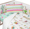Wiegbeschermer HappyFriday Moshi Moshi Cute llamas Multicolour 210 x 40 cm