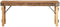 vidaXL - Ligbank - 110x35x46 - cm - Gerecycled - Massief - Hout