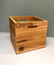 Houten Vinyl Platen Box – Handgemaakt – Eikenhout