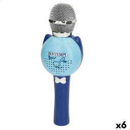 Karaokemicrofoon Bontempi 6 Stuks
