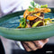 Palmer Bord diep Miami 22 cm Groen Stoneware 2 stuk(s)