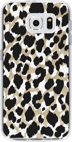 Design Backcover Samsung Galaxy S6 hoesje - Panter Zwart