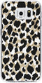 Design Backcover Samsung Galaxy S6 hoesje - Panter Zwart