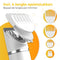 Nuvance Hondentondeuse - Draadloze Hondentrimmer - 4 in - 6 Opzetstukken - Wit