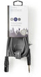 Nedis COTH15100GY30 - XLR-naar-6.35mm audiokabel - 300cm - Grijs