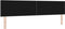 vidaXL - Hoofdbord - met - Knopen - - - Lichtgrijs - - - 200 - cm - - - Stof
