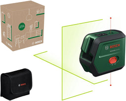 Bosch AdvancedLevel 2G - Kruislijnlaser - Groene laserlijnen - Oplaadbare Li-Ion accu