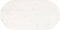 vidaXL - Tafelblad - ovaal - 100x50x2,5 - cm - massief - grenenhout - wit