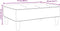vidaXL - Voetenbank - 77x55x31 - cm - stof - donkergrijs