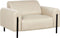 Fauteuil ASKIM Stof Beige