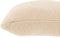 J-Line kussen Teddy Bouclé - polyester - donkerbeige