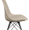 Kick kuipstoel Metal Luuk - Eetkamerstoel - Comfortabele zitting - taupe