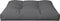 vidaXL - Palletkussen - 80 - x - 80 - x - 12 - cm - stof - grijs