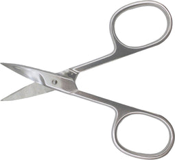 Bexfield Gebogen Nagelschaar voor Linkshandigen - 9 cm - Roestvrij Staal - Glansafwerking