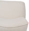 Leunstoel Wit Hout MDF Foam 100 % polyester 71 x 81 x 66 cm