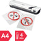 Rexel Style Lamineerapparaat A4 Formaat - Lamineert tot 125 micron - Lichtgrijs/Wit