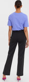 VERO MODA VMLUCCA MR STRAIGHT JERSEY PANT NOOS - Dames Broek - Rechtlopend - Maat S X L34