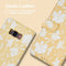 iMoshion Hoesje Geschikt voor Samsung Galaxy S8 Hoesje Met Pasjeshouder - iMoshion Design Bookcase smartphone - Geel / Yellow Flowers