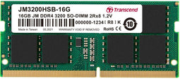 Transcend JetRam JM3200HSB-16G - DDR4 SODIMM Geheugen 16GB 3200MT/s CAS22