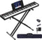 OYAYO Digitale Piano met 88 Toetsen - Halfgewogen - Inclusief Dubbele X-standaard en Sustain-pedaal