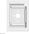 Neomounts WL15-660WH1 - Wand tablethouder - Anti-diefstalslot - Wit
