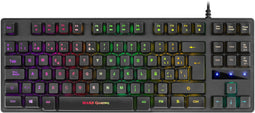 Mars Gaming MKTKL - Toetsenbord TKL - Membraan - Qwerty ES - Zwart
