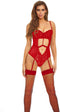Gympak Bombshell Boudoir Rood L