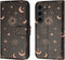 iMoshion Hoesje Geschikt voor Samsung Galaxy S23 Hoesje Met Pasjeshouder - iMoshion Design Bookcase smartphone - Zwart / Sky Black