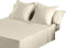 Set beddengoed Alexandra House Living Crème Bed van 90 3 Onderdelen